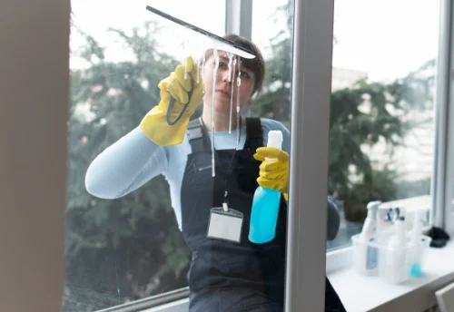 Nettoyage de vitres intérieures et extérieures à Machilly
